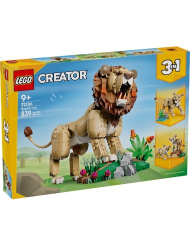 LEGO Creator Fauna Salvaje: León Majestuoso - 31386