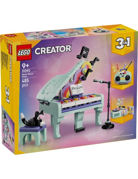 LEGO Creator Piano Musical Decorativo con Gato - 31392