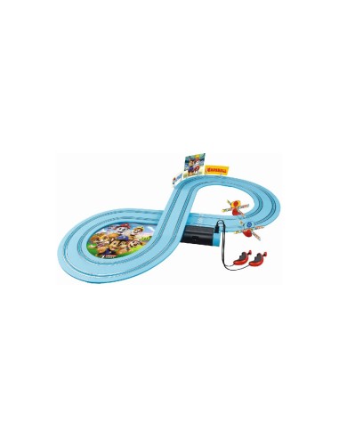 Carrera First Paw Patrol on the Track Circuito y Coches de Chase y Marshall