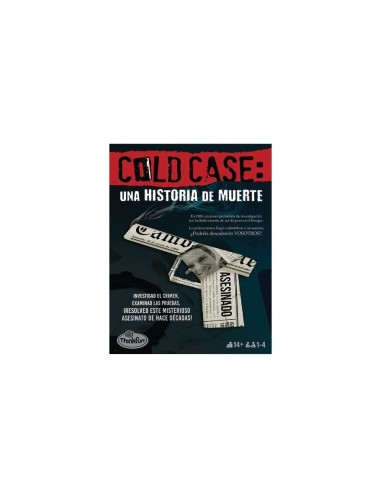 JUEGO DE MESA COLD CASE 1 UNA HISTORIA DE MUERTE