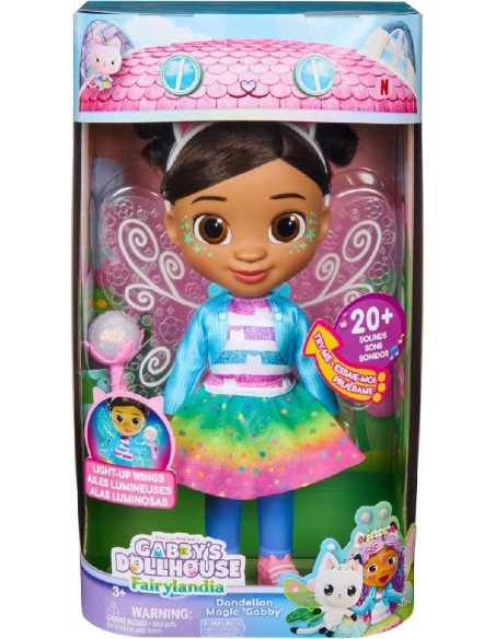 MUÑECA GABBY FAIRY + 20 SONIDOS