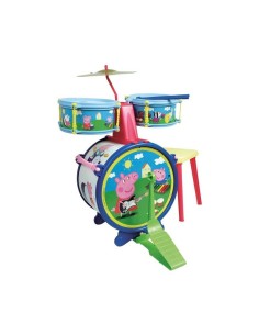BATERIA PEPPA PIG CON BANQUETA 2