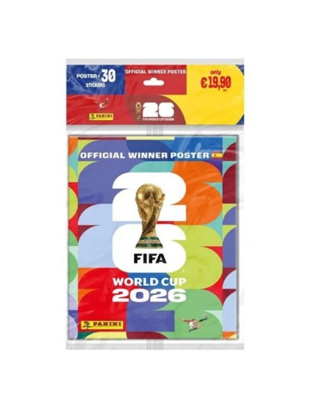 POSTER MUNDIAL + 30 CROMOS SELECCION ESPAÑOLA