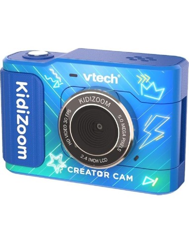 Vtech - Cámara de vídeo Kidizoom FX azul para niños