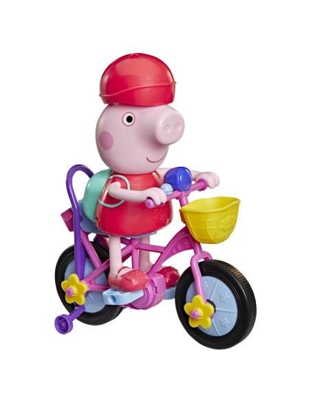 Peppa Pig Pedaleando con Peppa Figura Interactiva