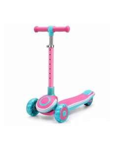 Patinete 3 Ruedas Rosa con Luz