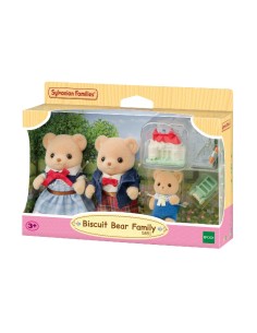 Sylvanian Families Familia Biscuit Figuras Coleccionables