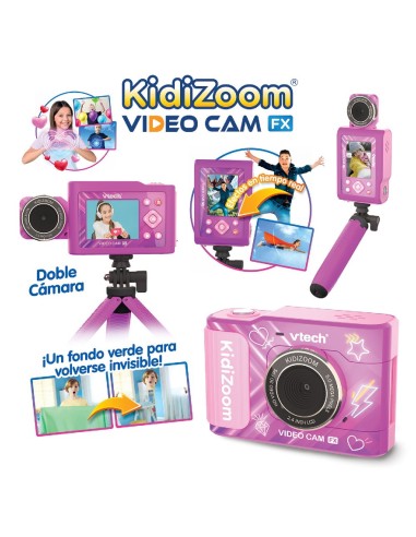 KIDIZOOM VIDEO CAMARA FX ROSA
