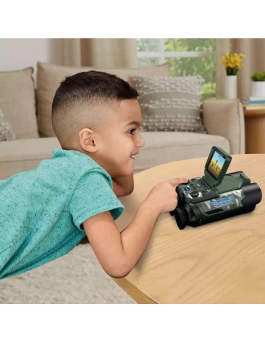 Vtech - Prismáticos infantiles multimedia Naturaleza y aventura camuflaje
