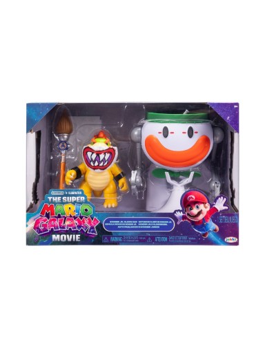 FIGURA BOWSER CON CLOWN CAR 13-CMS.