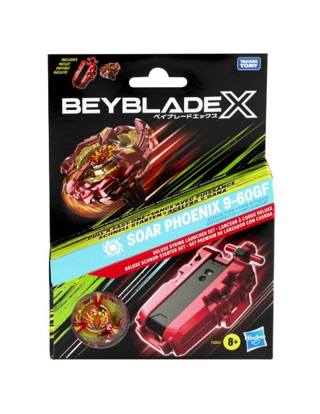 BEYBLADE X LANZADOR Y SOAR PHOENIX