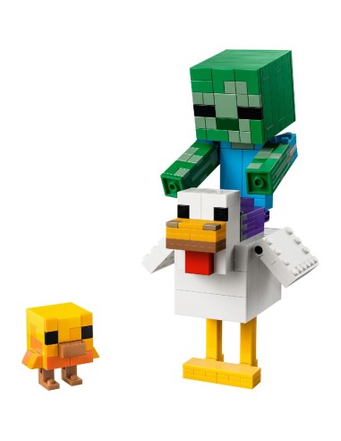 LEGO MINECRAFT JINETE DE GALLINA