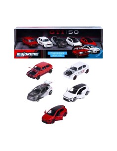 PACK 5 COCHES VOLKSWAGEN GOLF GTI