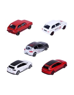 PACK 5 COCHES VOLKSWAGEN GOLF GTI 2