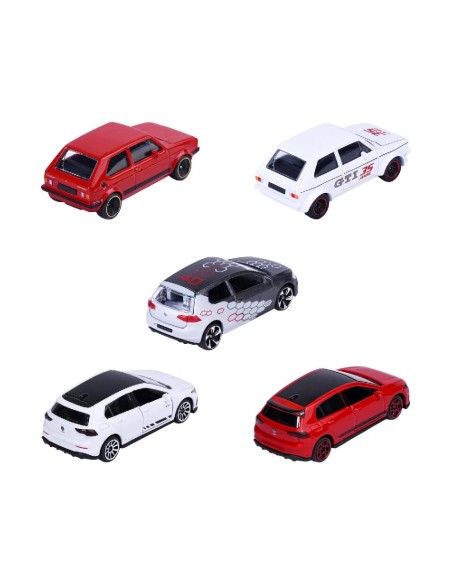 PACK 5 COCHES VOLKSWAGEN GOLF GTI
