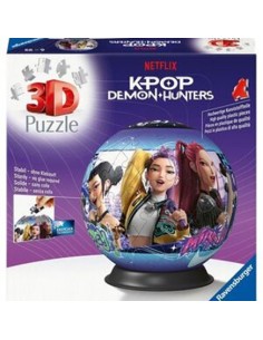 K-Pop Demon Hunters Puzzleball 3D 72pzs