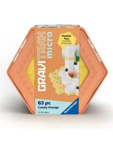 GraviTrax Micro Candy Naranja 63 Piezas