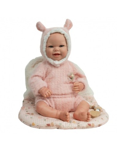 MUÑECA REBORN KIRA ROSA 45-CMS.