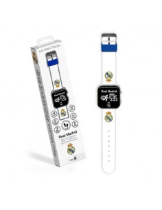 RELOJ LED CUENTA PASOS REAL MADRID