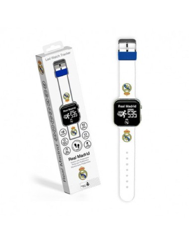 RELOJ LED CUENTA PASOS REAL MADRID