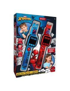 WALKIE TALKIE Y RELOJ 2 EN 1 SPIDERMAN