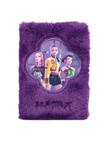 LIBRETA K-POP DEMON HUNTERS A5 PELUCHE