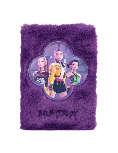 LIBRETA K-POP DEMON HUNTERS A5 PELUCHE