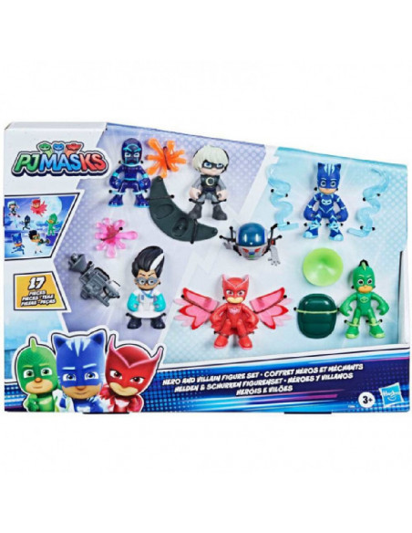 PACK 6 PJ MASKS DELUXE