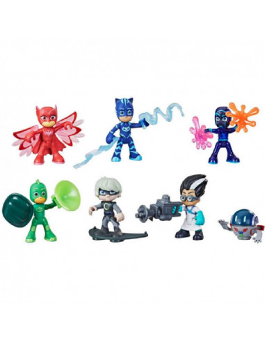 PACK 6 PJ MASKS DELUXE