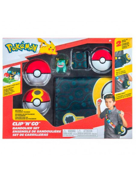 POKEMON CLIP BANDOLERA BULBASUR POKEMON CLIP BANDOLERA BULBASUR