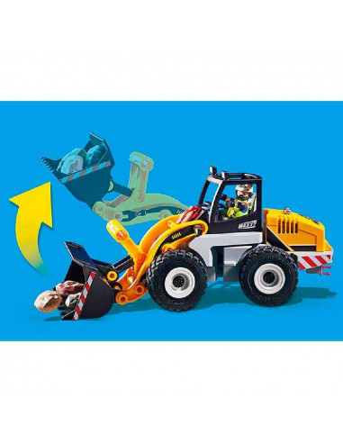 PLAYMOBIL CARGADORA FRONTAL 70445