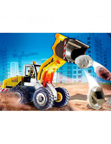 PLAYMOBIL CARGADORA FRONTAL 70445