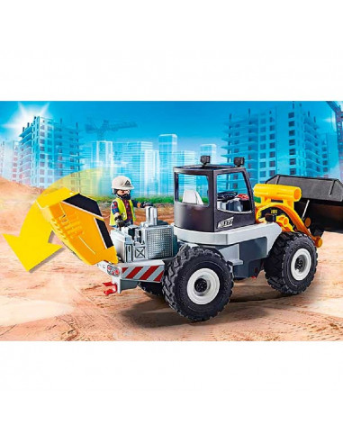 PLAYMOBIL CARGADORA FRONTAL 70445