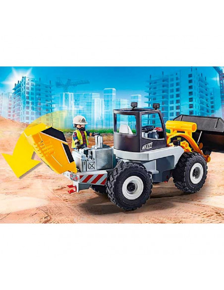 PLAYMOBIL CARGADORA FRONTAL 70445
