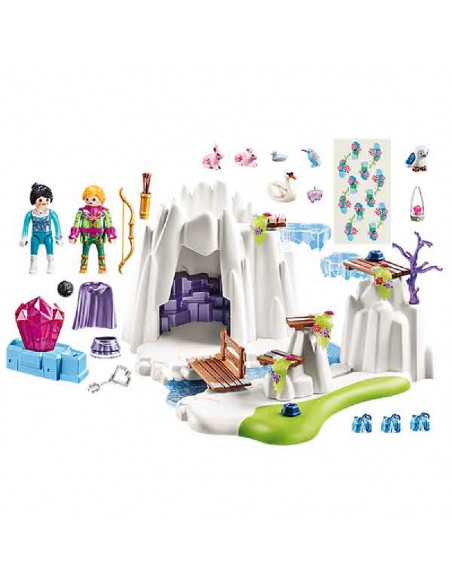 PLAYMOBIL BUSQUEDA DEL DIAMANTE DE CRISTAL 9470
