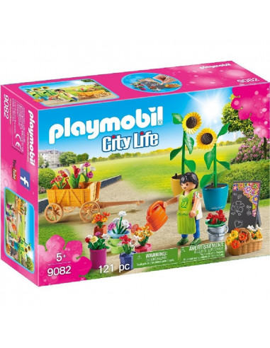 PLAYMOBIL TIENDA DE FLORES 9082