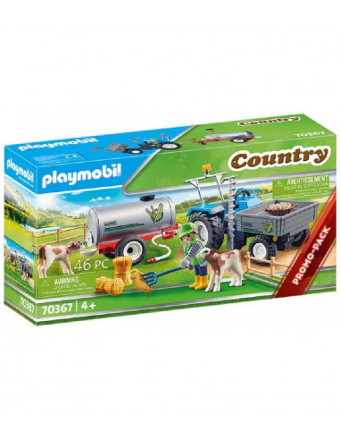 PLAYMOBIL TRACTOR DE CARGA 70367