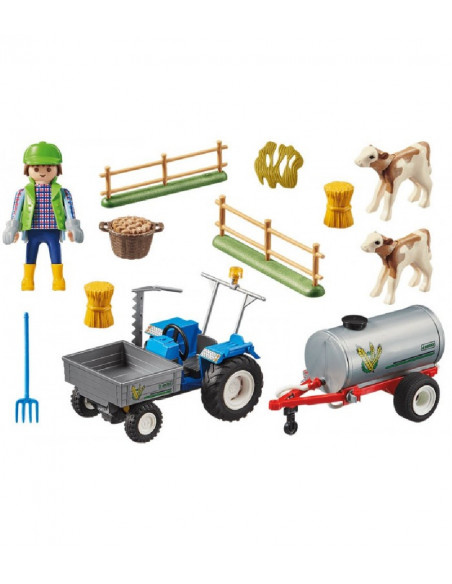 PLAYMOBIL TRACTOR DE CARGA 70367