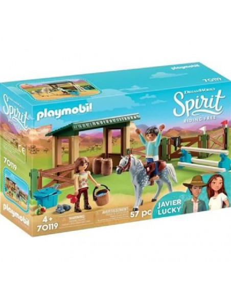 PLAYMOBIL AREA DE ENTRENAMIENTO SPIRIT 70119