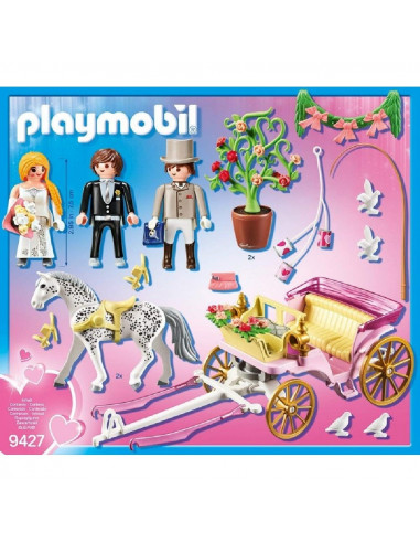 PLAYMOBIL CARRUAJE NUPCIAL 9427