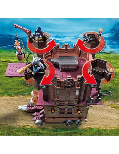 PLAYMOBIL FORTALEZA GNOMOS 9340