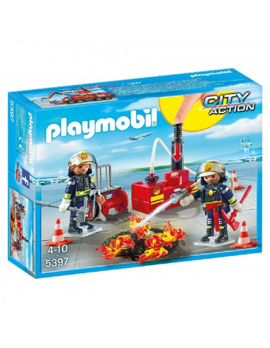 PLAYMOBIL EQUIPO BOMBEROS 5397