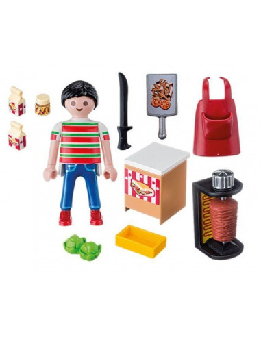 PLAYMOBIL VENDEDOR DE KEBAB