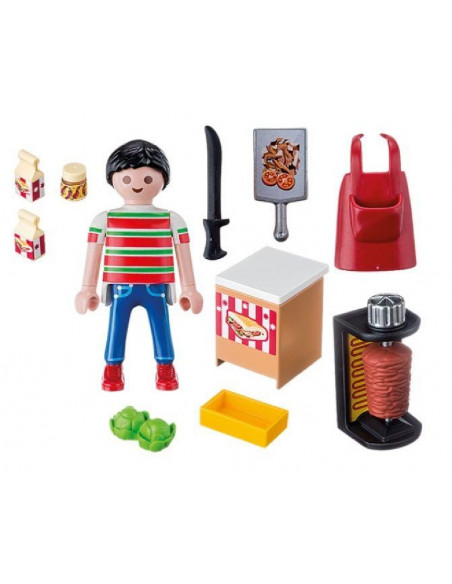 PLAYMOBIL VENDEDOR DE KEBAB
