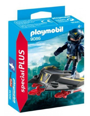 PLAYMOBIL ESPIA CON JET