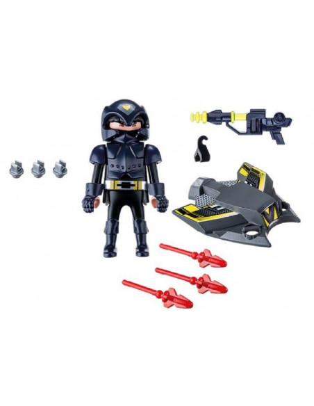 PLAYMOBIL ESPIA CON JET
