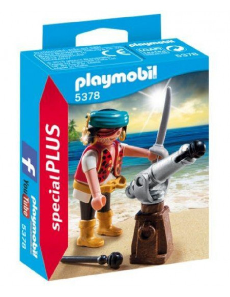 PLAYMOBIL PIRATA C/CAÑON