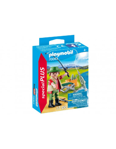 PLAYMOBIL PESCADOR CON CAÑA
