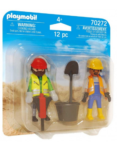 PLAYMOBIL DUO OBREROS 70272