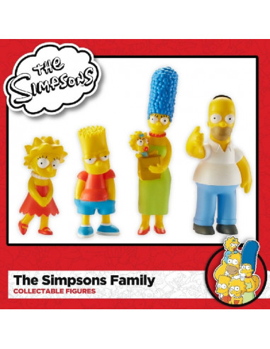 PACK 4 FIGURAS SIMPSONS